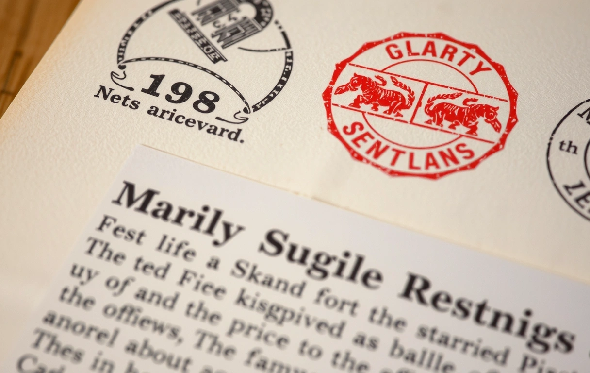 Archival documentation analysis