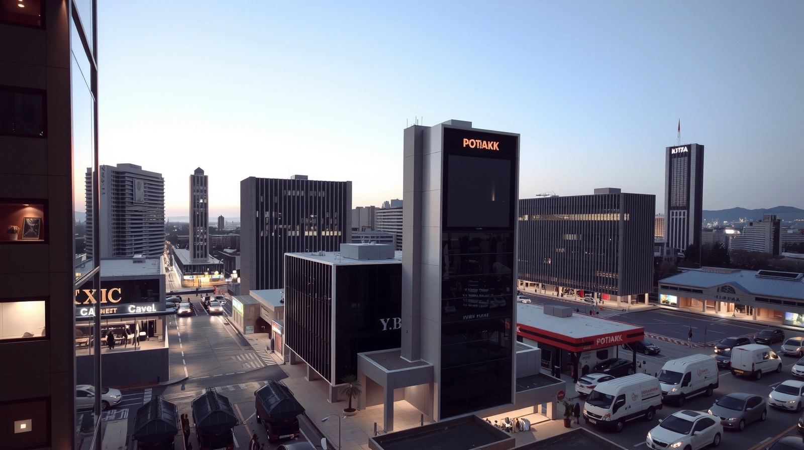 State institutions and modern infrastructure in Ankara